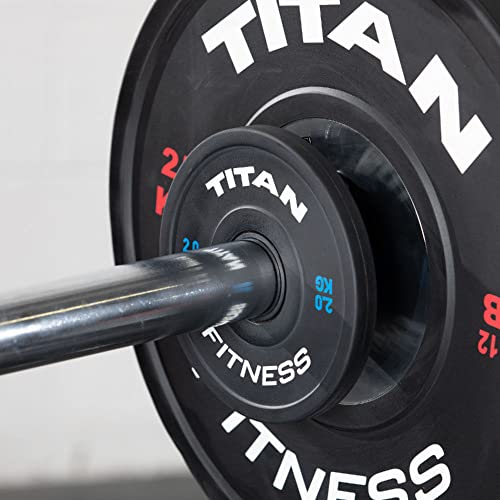 Titan Fitness 2 Kg Pair Black Change Fractional Weight Plates, Rubber Coated Steel Bumper Plates, Fit Olympic Sized Barbells For Strength Training And Weightlifting #TOP3