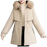 【Blouson Femme Hiver Stylisé】Ce manteaux femme de style décontracté peut être porté avec des t-shirts, des tops, des pulls, des hoodie et se combine facilement avec des jeans, des leggings, des baskets ou des bottes, parfait pour toutes les occasions comme les loisirs, la vie quotidienne, les vacances, les fêtes, le travail, l'extérieur, Noël et plus encore.
