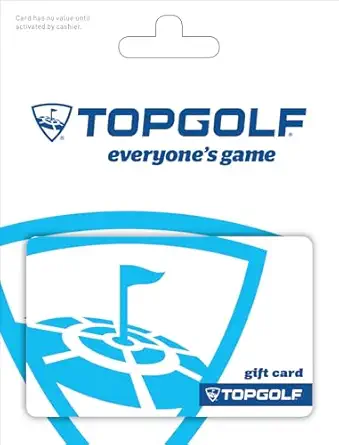 Topgolf Gift Card