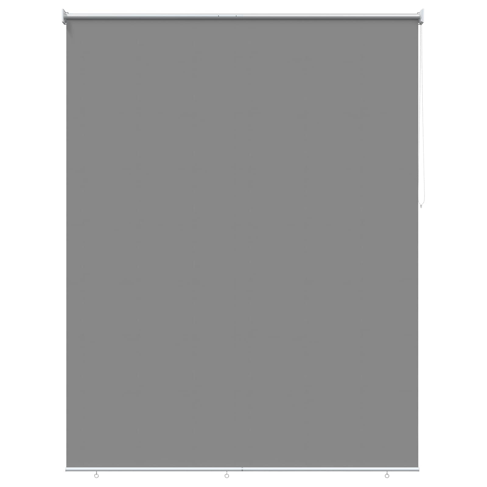 vidaXL Roller Blind UV Protection Light Grey 180 x 230 cm Polyester, Stylish, Rectangular, UV-Resistant, Thermal Insulation, Taupe Roller Blind, Energy Efficient Blinds, Modern Window Treatment