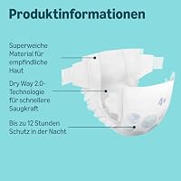 By Amazon Ultra Dry Windeln Größe 4+ (9-15 kg) - MONATSBOX, Weiß, 160 Stück (2 Packungen mit 80) (Früher Unter Der Marke Mama Bear, Identisches Produkt) – Ansicht 3