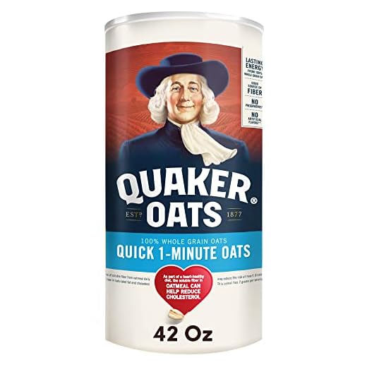 Quaker, Quick 1 Minute Whole Grain Oats, 42 Oz