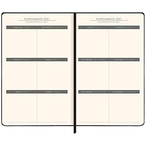 Agenda Costurada Planner Cambridge, Tilibra 2019