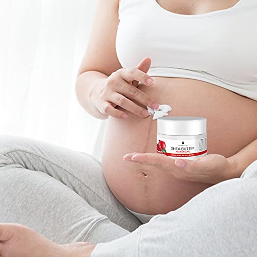 Thermalabs Shea Butter For Body, Stretch Marks Removal Cream: Moisturizer For Dry Skin Pregnancy Belly Lotion With Natural & Organic Ingredients & Dead Sea Minerals Pomegranate, 8.5 Oz #TOP3