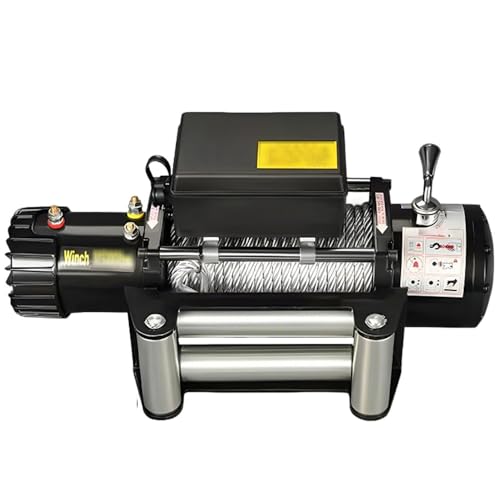 Winche eléctrico inalámbrico 3500 lb 12V resistente al agua miniatura 1