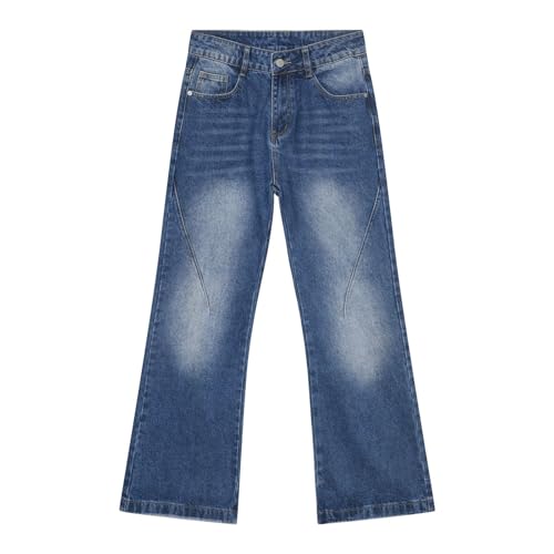 Men's Denim Jeans Slim Loose Commuting Daily American Casual Weekend Pants for Men3