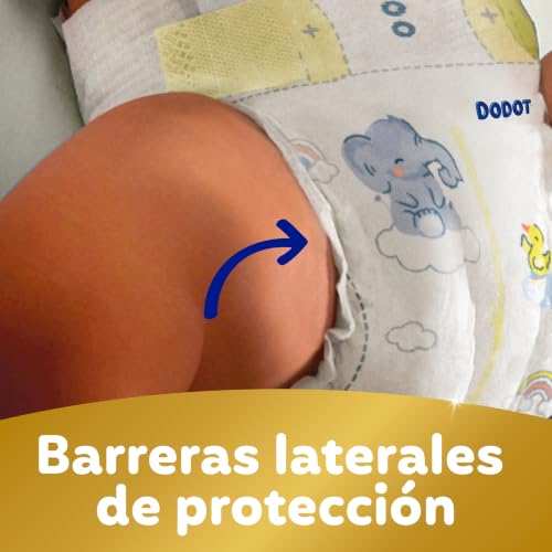 Miniatura 9 de Dodot Pañales Bebé Sensitive Talla 4 9-14 Kg , 192 Pañales, Óptima Protección De La Piel De Dodot, Pack Mensual