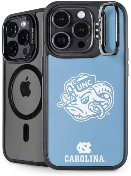 Skinit Kickstand Phone Case Compatible with iPhone 15 Pro Max - Officially Licensed University of North Carolina Tar Heels Design
