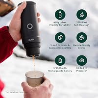 OutIn Nano Tragbare Elektrische Espressomaschine mit USB-C, Space Grey – Ansicht 3