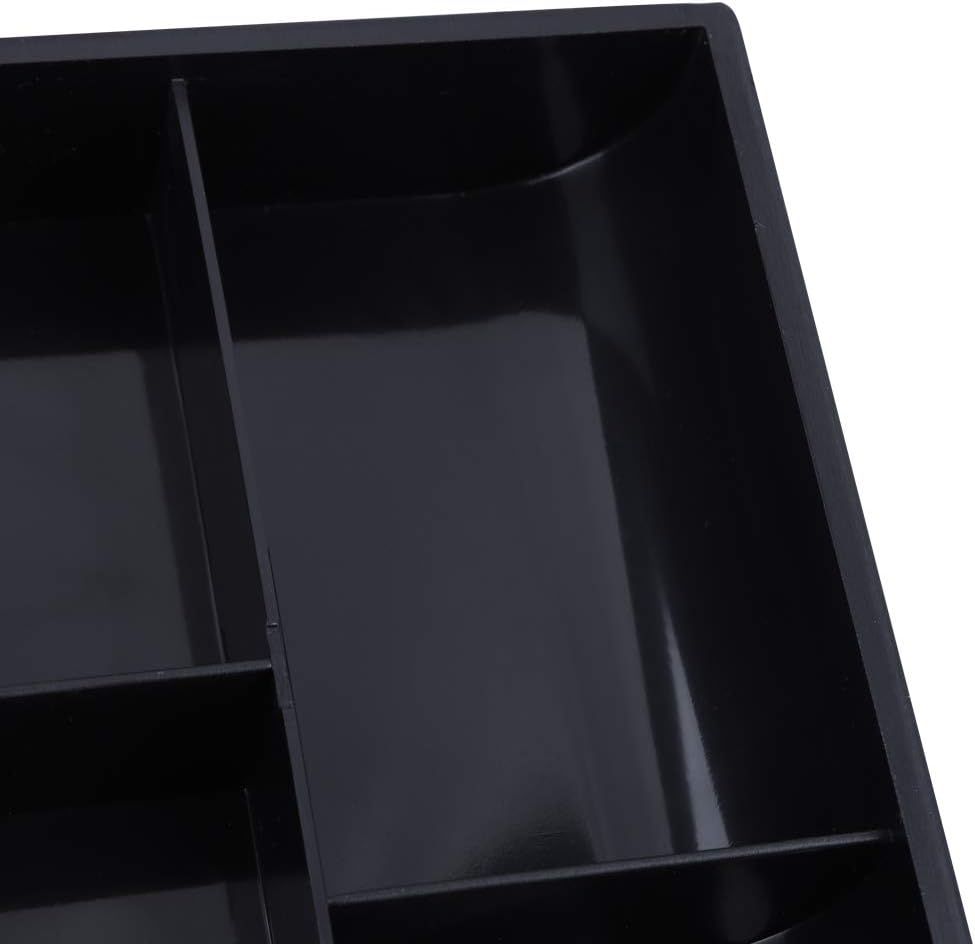 Cash Register Insert, Supermarket Cash Tray Register Drawer Insert 4 Bills 3 Coins Money Storage Box : Office Products