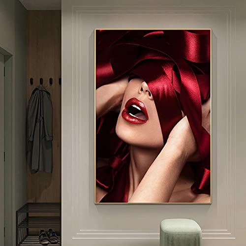 Peinture pour chambre décor moderne avec impression toile mode sexy