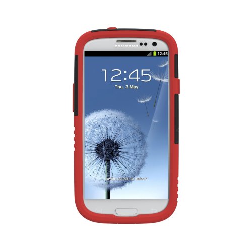 Trident Case Aegis Protective For Samsung Galaxy S3 I9300 - Retail Packaging - Red #TOP1