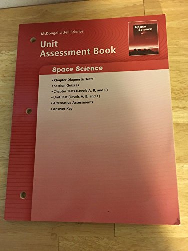 Science Space Science Unit Assessment Book Grades 6-8