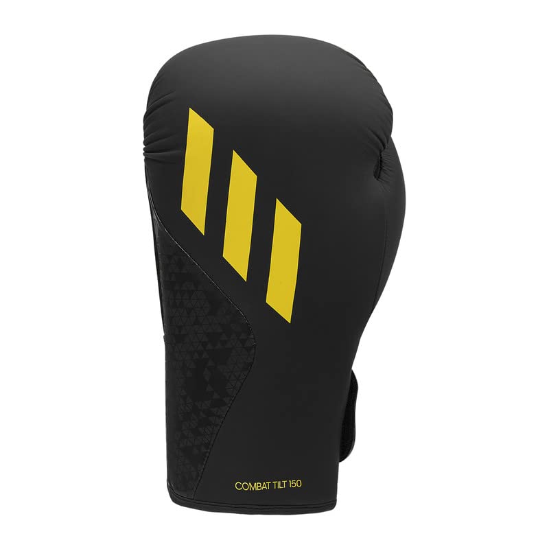 Adidas x Anderson Silva Tilt150 Guantoni da boxe, guscio in PU di alta qualità, supporto per il polso migliorato, allineamento ottimale dei pugni per uomini, donne, bambini, boxe, kickboxing, MMA,