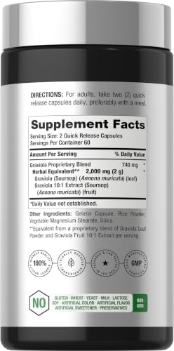 Horbäach Graviola Capsules