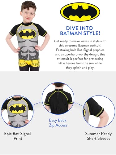 DC Comics Boys' Batman Swimsuit2