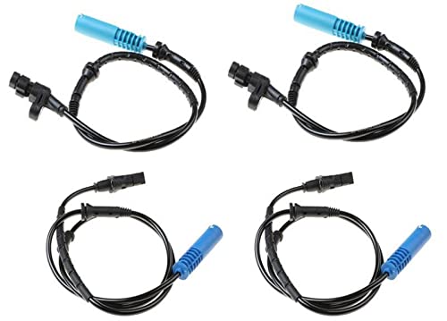 Capteurs de vitesse des roues ABS haute précision pour BMW 740i et 750iL kit complet 4 pièces