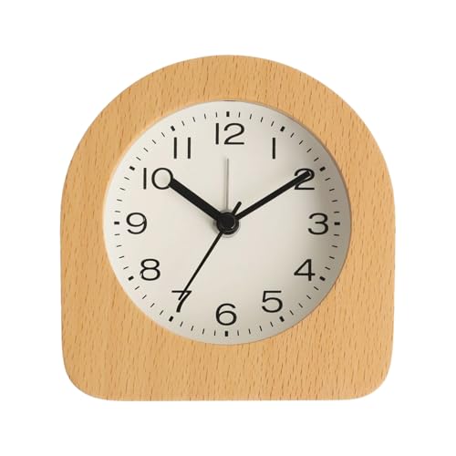 Horloge décorative silencieuse réveil analogique veilleuse de chambre