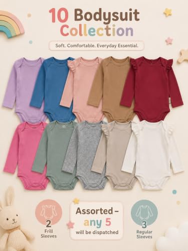 Image of TuddyBuddy 100% Cotton Romper /Bodysuit for Baby Girls