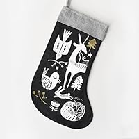 Algopix Similar Product 6 - Wee Gallery Winter Animals Stocking 