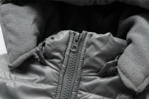 Mud Kingdom Little Boys Hooded Coat Warm Winter Outerwear Full Zipper3