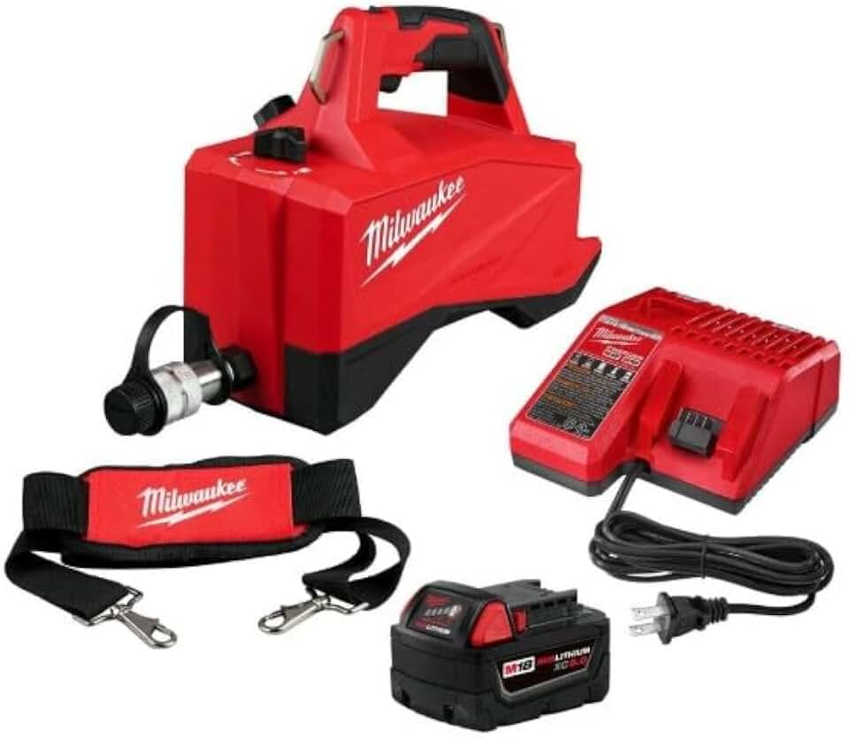 Milwaukee 3120-21 M18 Brushless Single Acting 60 in 3 10,000psi Hydraulic Pump
