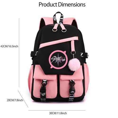 Sac à dos Stray Kids durable et résistant Roffatide à multi-poches - 2