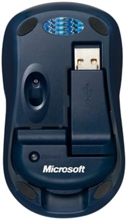 Microsoft Wireless Notebook Optical Mouse 3000- Winter Blue