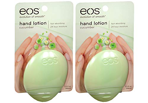 Eos Products Hand Lotion, Cucumber, 1.5 Ounce (Pack of 2)