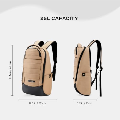 Image of ASSEMBLY Float Travel Backpack for Men & Women - 25 Liters | Water-Resistant Premium Polyester Backpack with Padded Laptop Compartment (fits upto 15.6 inches) | Lightweight Travel Bag