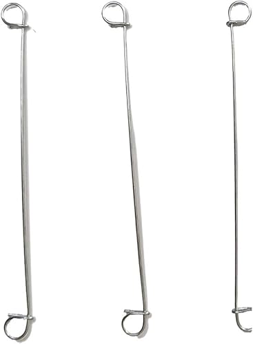 Miniatura 5 de 23-268 6in. 16 calibre 1000 Pc. acero inoxidable doble lazo refuerzo cable Rebar lazos de alambre