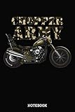  Notebook: Army Motorcycle Blank Lined Journal To Write In For Notes, Ideas, Diary, To-Do Lists, Notepad - US Army Gifts For Motorcycle Riding And ... And Military Who Love Riding Motorbike