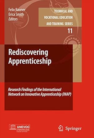 Rediscovering Apprenticeship: Research Findings of the International Network on Innovative Apprenticeship (INAP): 11 2010th Edition book cover