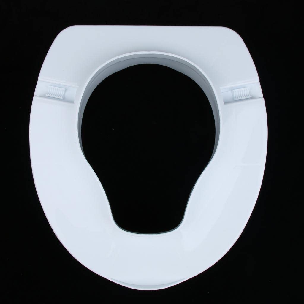 WC Sitzerhöhung Ohne Deckel – 4 Zoll, Weiß