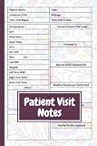 Patient Visit Notebook: Session notes, patient visit notes, nurse supplies, nurse essentials, nursing...
