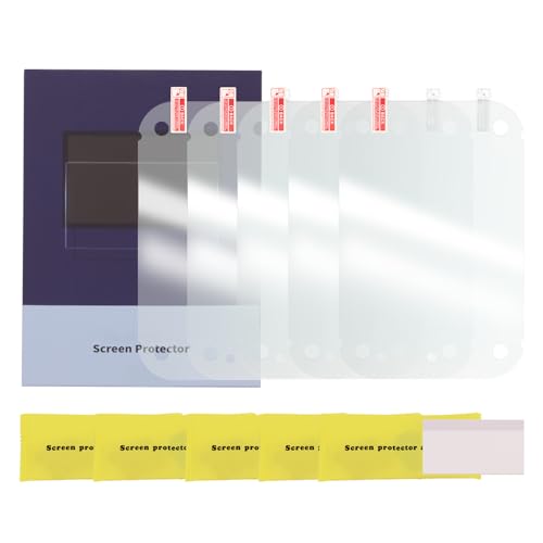 AOMUWKE 5pcs Screen Protector for Photon Mono 4, LCD 3D Printer PET High Light Transmittance Screen Protector Film for M