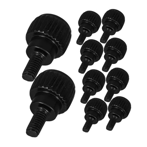 Artibetter 24piezas Tornillos Caja Del Pc Negro Tornillos Separadores Para Pc Rosca Montaje Reparación De Sistemas Informáticos y Uso Carcasas De Ordenador