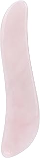 Placa Gua Sha, Corpo Facial De Quartzo Rosa Gua Sha, Ferramenta Facial Multifuncional Gua Sha, Ferramenta Portátil De Massagem Em Forma De S Para Rosto, Olhos, Pescoço