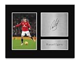 HWC Trading Manuel Ugarte Gifts Printed Signed Autograph Picture for Soccer Fans and Supporters - US Letter (ID-006285)