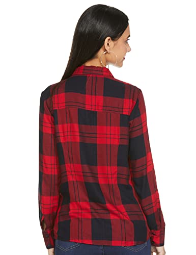 Image of Max Women's Regular Fit Checked Yarn Dyed Shirt