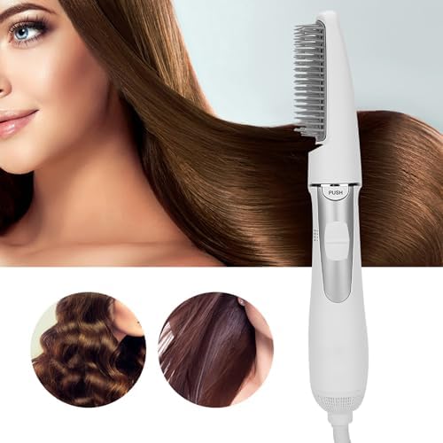Miniatura 9 de FILFEEL Cepillo secador de pelo, eléctrico con cable, negro, secado rápido, multifuncional, reparación de cabello