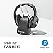 Sennheiser RS 135 On-Ear Wireless RF Headphones with Charging Cradle