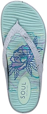 SOUL Naturalizer Womens Affinity Sandal Light Grey 8 M | Image 4