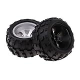 2 teile / satz 1/18 RC Auto Ersatzteile Rechte Reifen Reifen für 1:18 Wltoys A979 A979-B A979-A RC Auto Teile