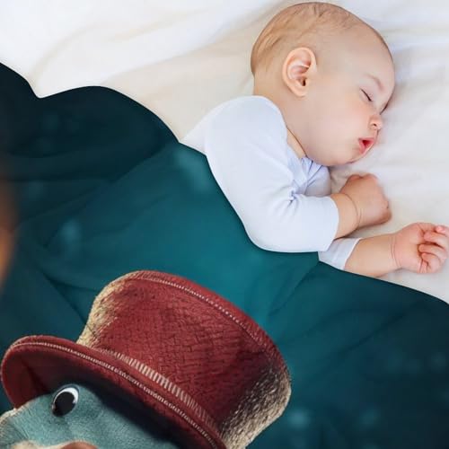 Couverture imprimée ornithorynque douce, cadeau idéal pour petits et grands