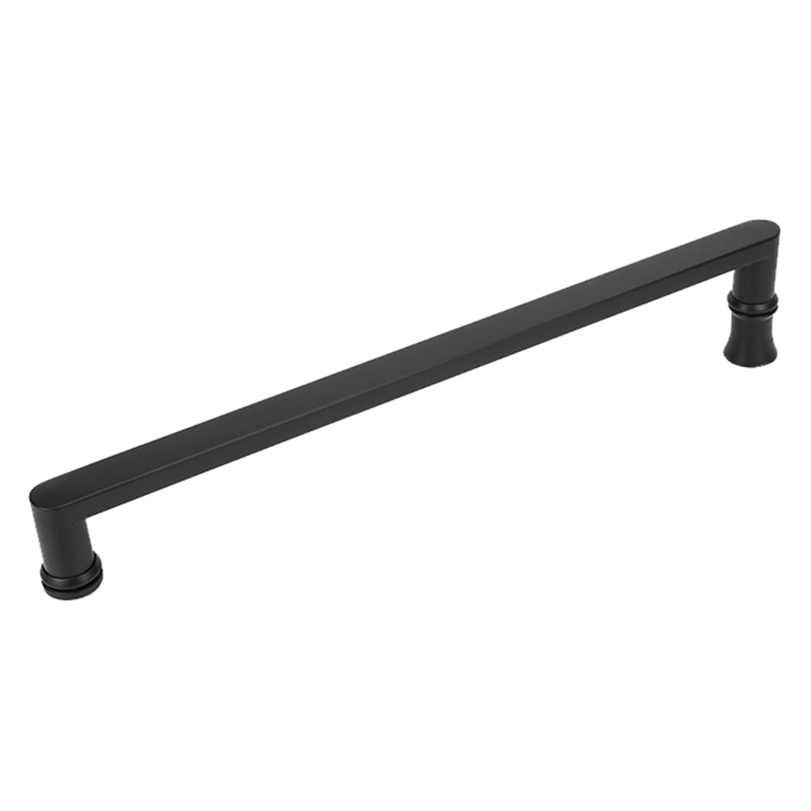 Poignée push pull en acier inoxydable noir mat JYDQM haute résistance pour grand passage