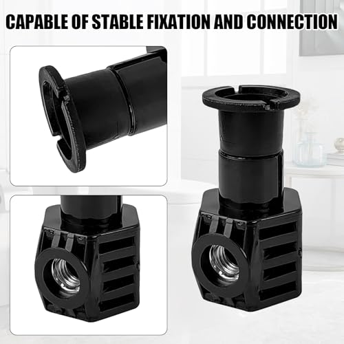 WC Befestigungsset, Intelligentes WC Sitz Befestigungsset für Wandhängende Toiletten, WC Befestigung, Zubehör für die Toiletteninstallation, Befestigungsset für Wandhängende Toilette mit Schraubenschl