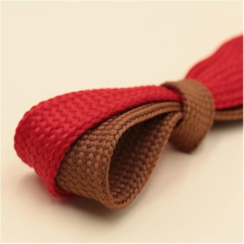 Lacets extra larges 18mm haut de gamme double couche pour sneakers de luxe