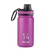 Takeya Originals Insulated Stainless Steel Water Bottle, 14 oz, Orchid