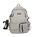 Produktbild SYSHOP Rucksäcke Student Schoolbag College Style Rucksack Rucksack Reise Freizeit Rucksack-Weiß Schultaschen Wanderrucksäcke Rucksäcke für Radsport Rucksäcke Taschen Trekkingrucksacke für